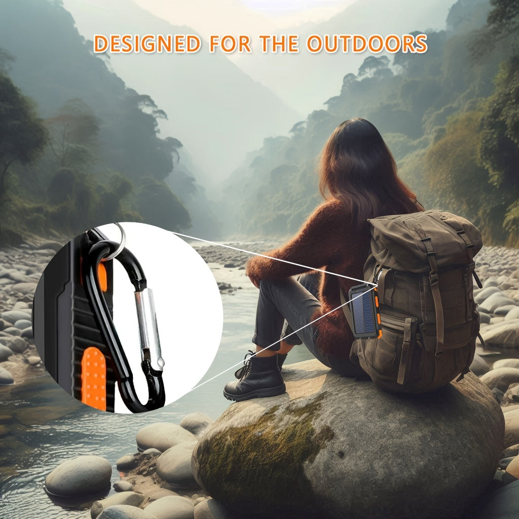 10000 mAh Solar Mobile Power Bank