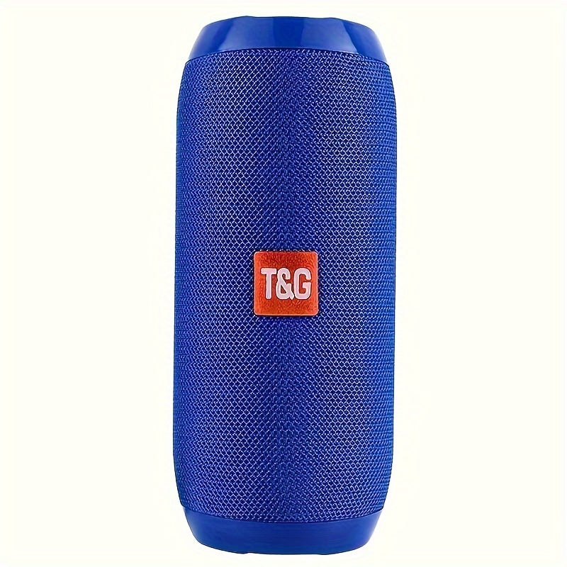 TG117 Portable Wireless Speaker, TWS Stereo, Built - In Mic For Calls - FM Radio, TF Card, USB Playback