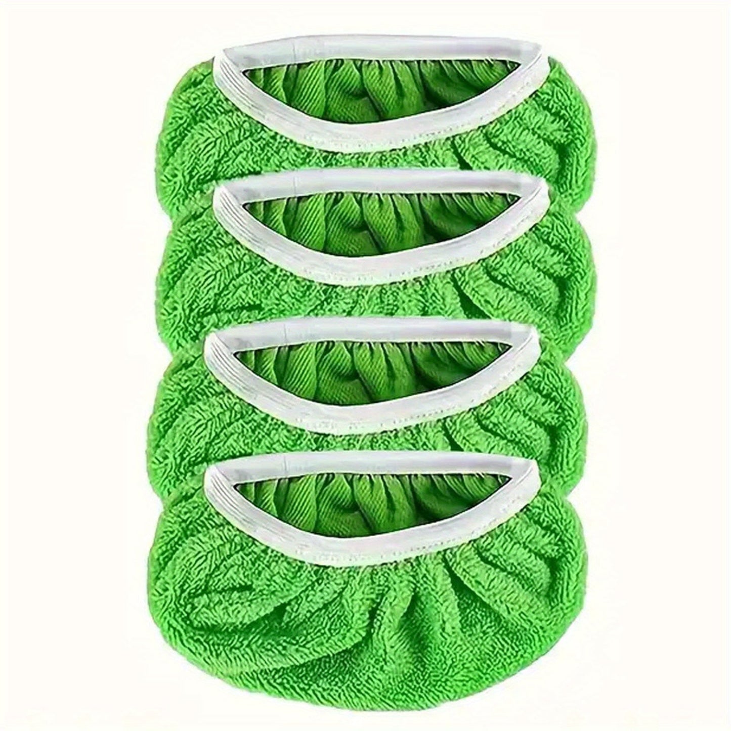 4/ 40pcs Premium Microfiber Sweeper Mop Pads - Reusable and Washable Dry