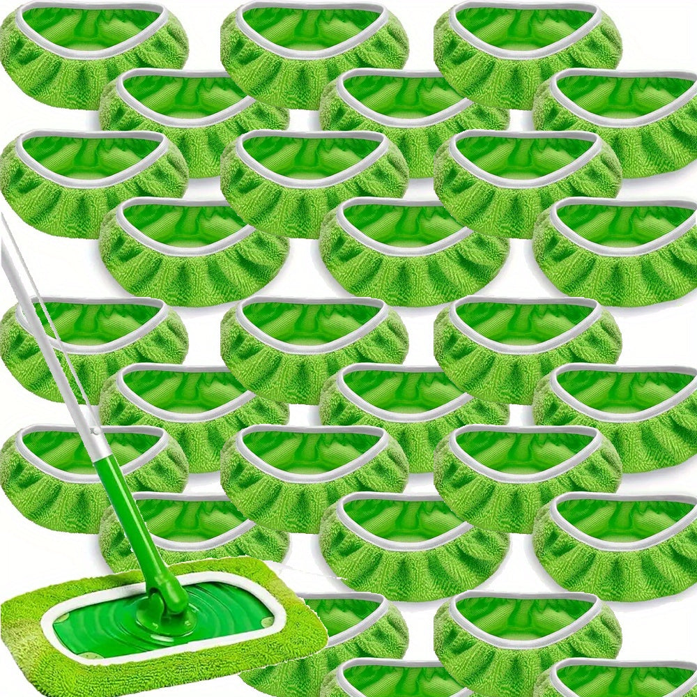 4/ 40pcs Premium Microfiber Sweeper Mop Pads - Reusable and Washable Dry