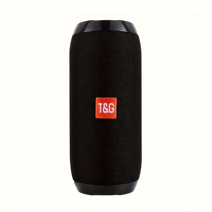TG117 Portable Wireless Speaker, TWS Stereo, Built - In Mic For Calls - FM Radio, TF Card, USB Playback