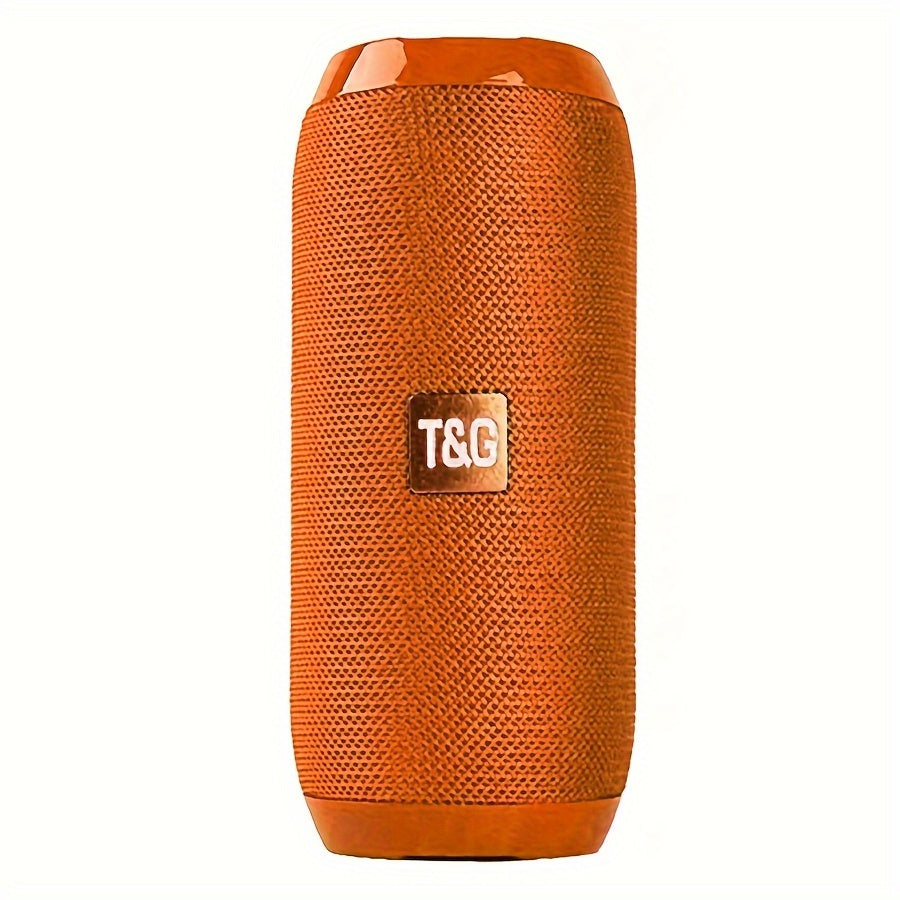 TG117 Portable Wireless Speaker, TWS Stereo, Built - In Mic For Calls - FM Radio, TF Card, USB Playback
