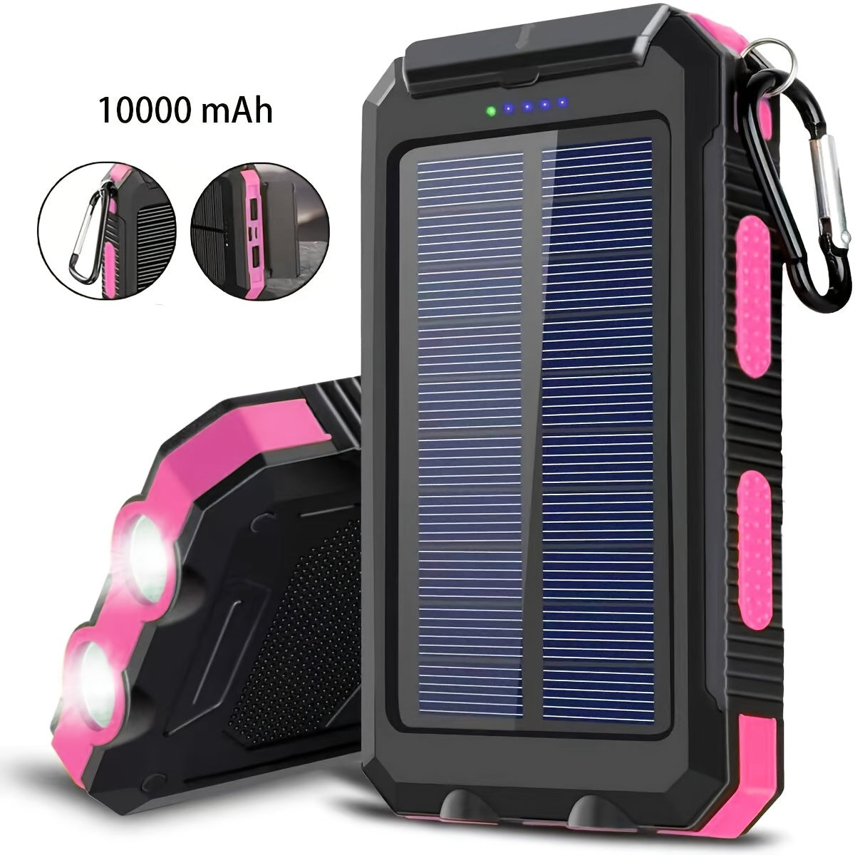 10000 mAh Solar Mobile Power Bank