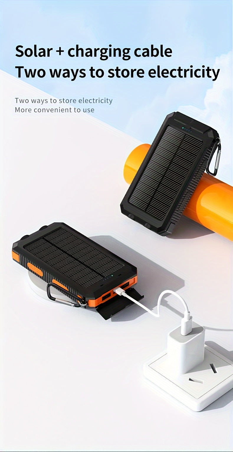 10000 mAh Solar Mobile Power Bank