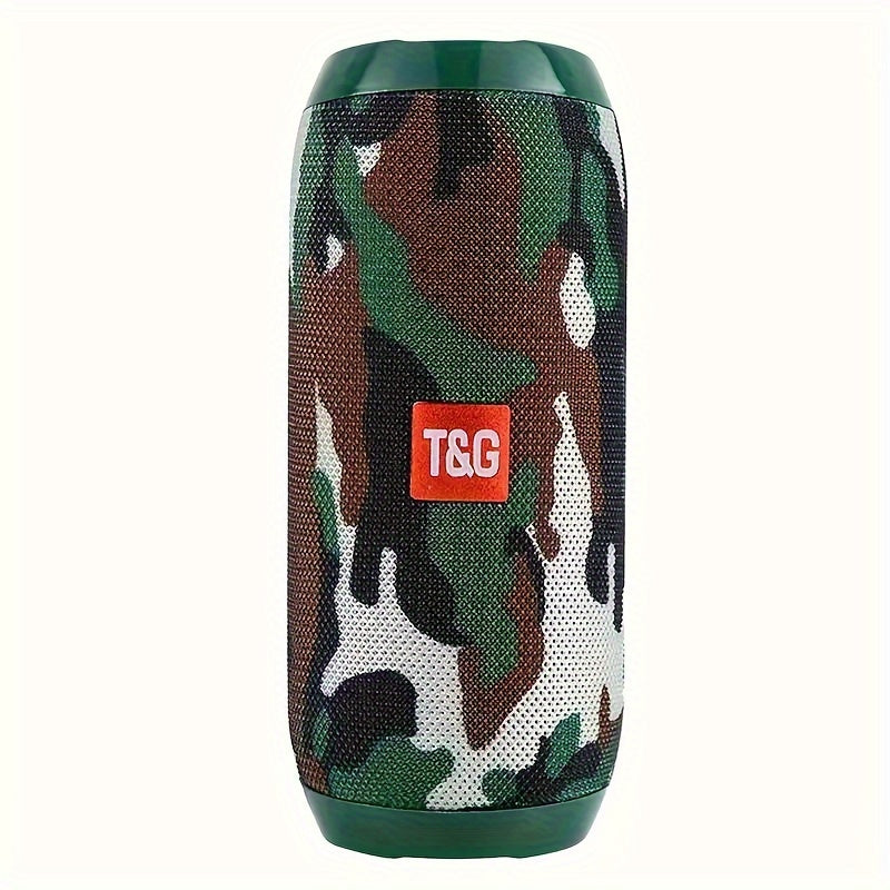 TG117 Portable Wireless Speaker, TWS Stereo, Built - In Mic For Calls - FM Radio, TF Card, USB Playback