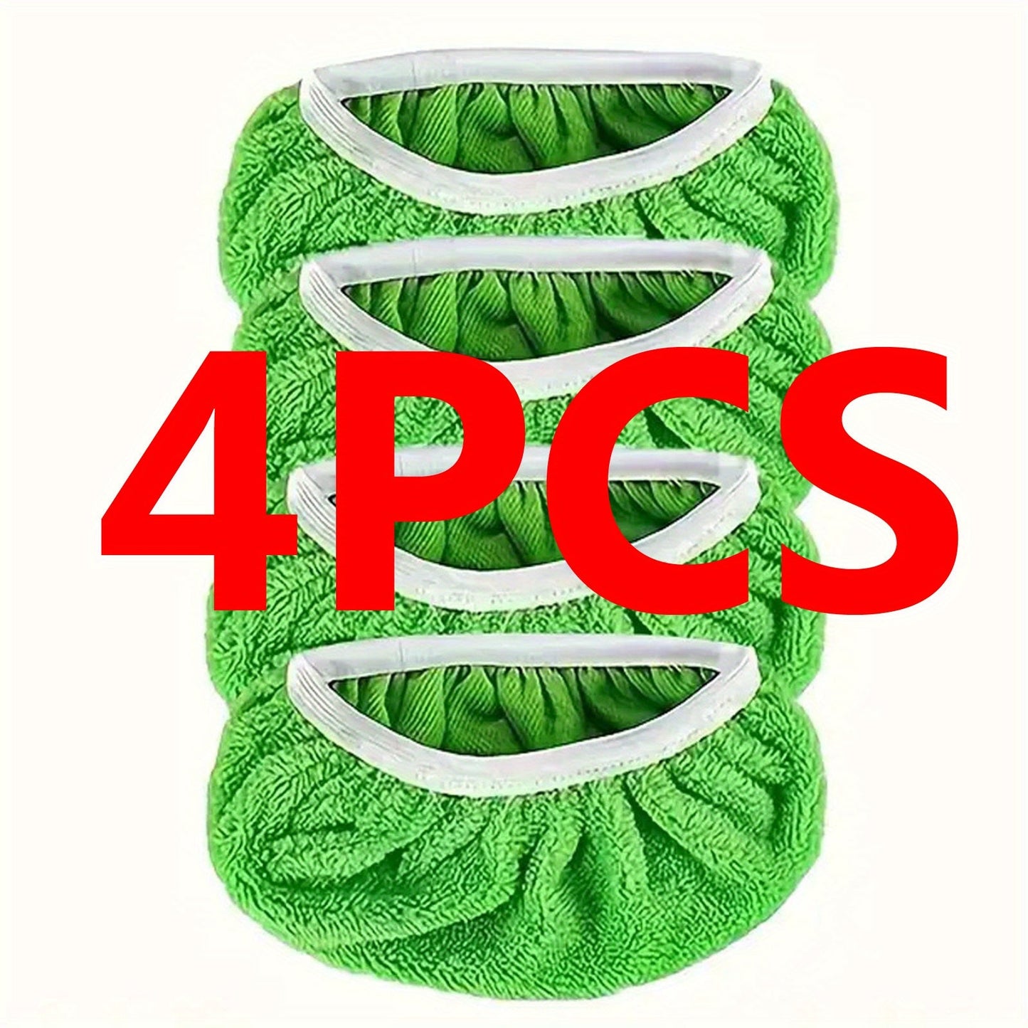 4/ 40pcs Premium Microfiber Sweeper Mop Pads - Reusable and Washable Dry