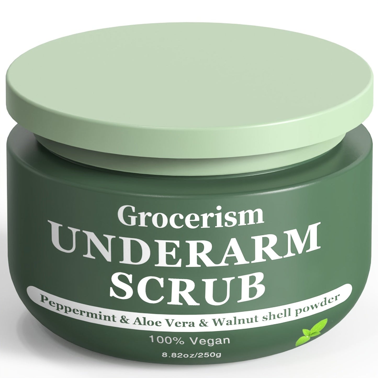 Armpit And Body Scrub - Rich In Walnut, Aloe And Peppermint Extracts