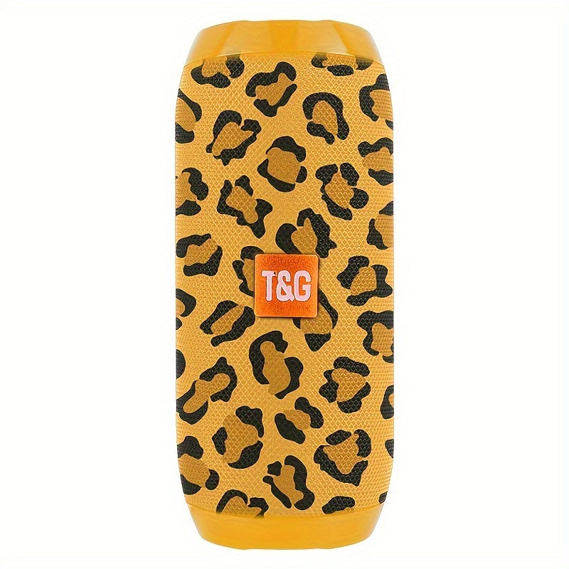 TG117 Portable Wireless Speaker, TWS Stereo, Built - In Mic For Calls - FM Radio, TF Card, USB Playback