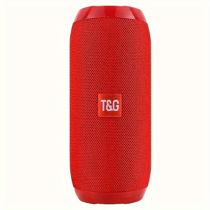TG117 Portable Wireless Speaker, TWS Stereo, Built - In Mic For Calls - FM Radio, TF Card, USB Playback