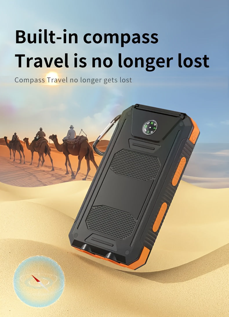 10000 mAh Solar Mobile Power Bank