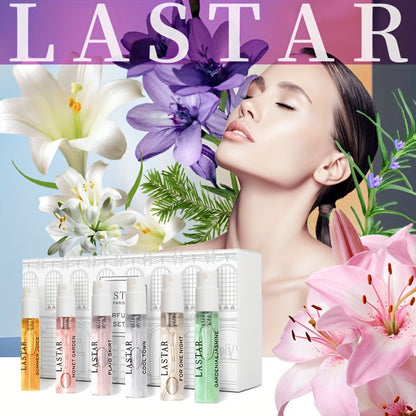 6pcs LASTAR Perfume Set For Women, Assorted Scent Collection