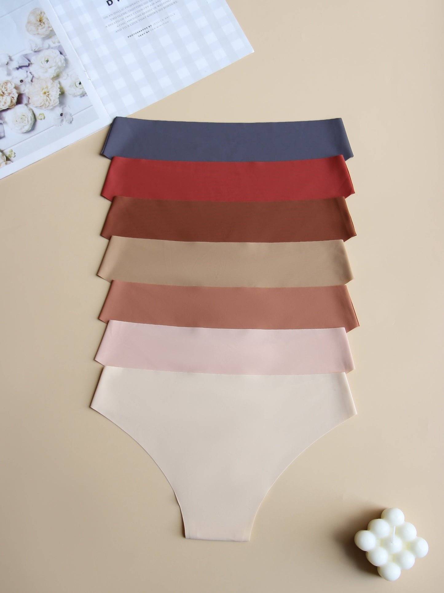7pcs Comfy Seamless Briefs