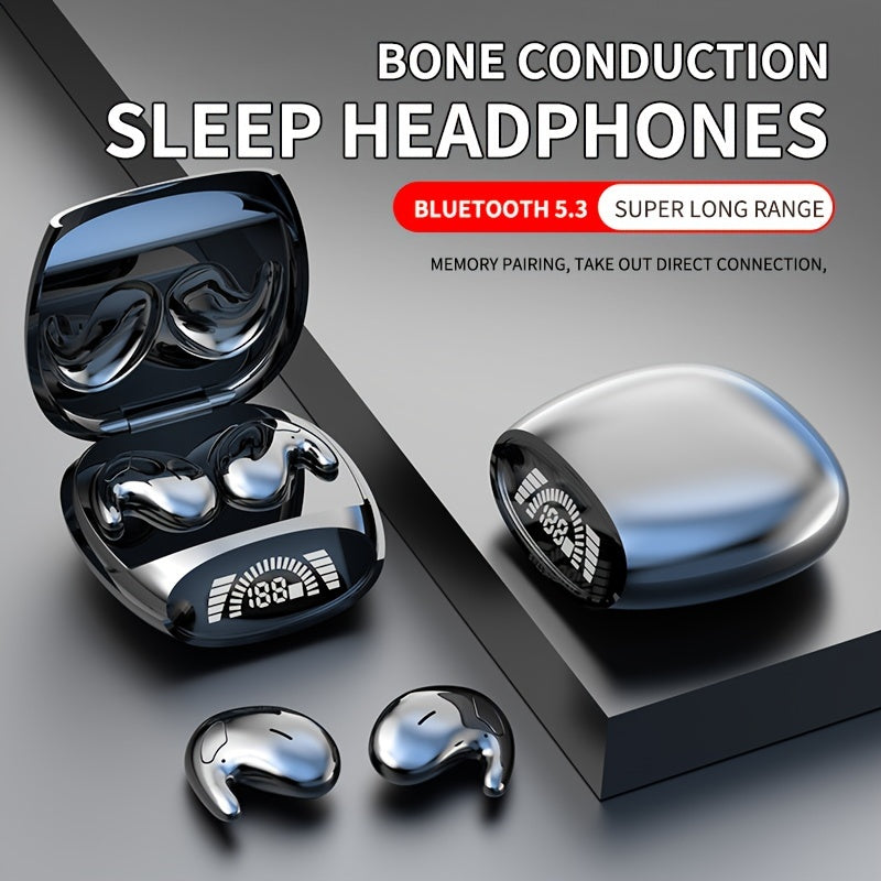 Invisible Sleeping Headphones, Shallow Earmuff Design, Side Sleeping Earplugs, Comfortable, Excellent Sound Quality